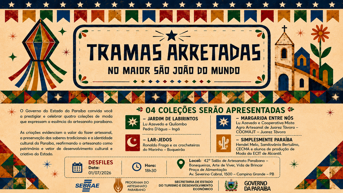 Tramas Arretadas no maior São João do Mundo - Junho/2026