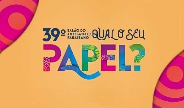 Bem-vindos ao 39º Salão do Artesanato Paraibano, um evento que celebra a criatividade e a cultura local! Este ano, o tema é "Qual o seu papel?", destacando o papel não apenas como matéria-prima, mas também como símbolo de expressão artística e preservação cultural